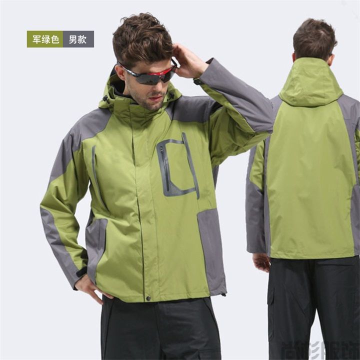 DX1302兩件套男士沖鋒衣,抓絨沖鋒衣(圖3) DX1302兩件套男士沖鋒衣,抓絨沖鋒衣(圖3)